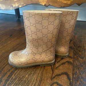 Kids Authentic Gucci Rainboot